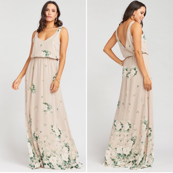 Show Me Your MuMu Dresses & Skirts - SHOW ME YOUR MUMU | Kendall Bouquet Toss Print NWT